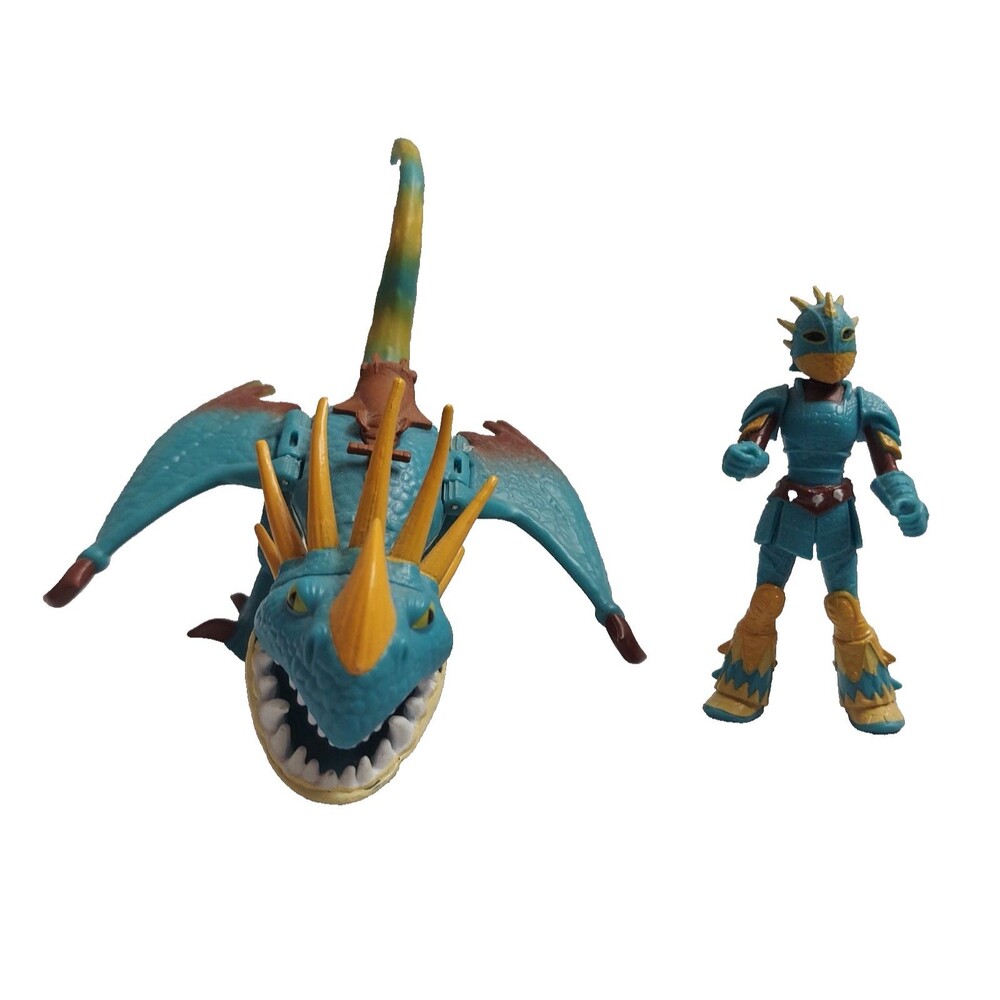How to Train Your Dragon Stormfly and Astrid Figures 2018 Chomping Action